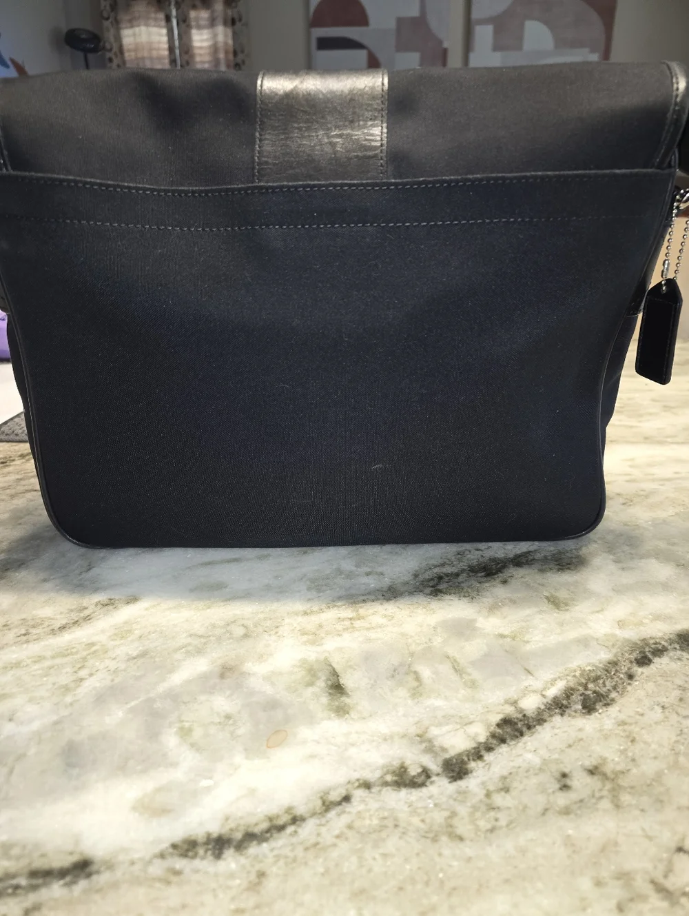 COACH Transatlantic Messenger Authentic Leather/Neoprene. - Picture 8 of 8